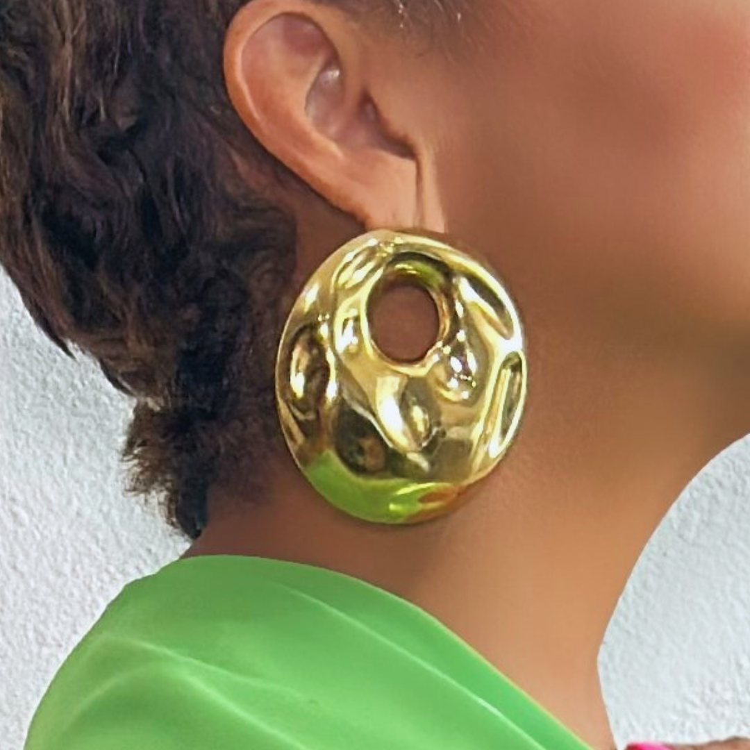 FOR SHORE GOLD EARRINGS