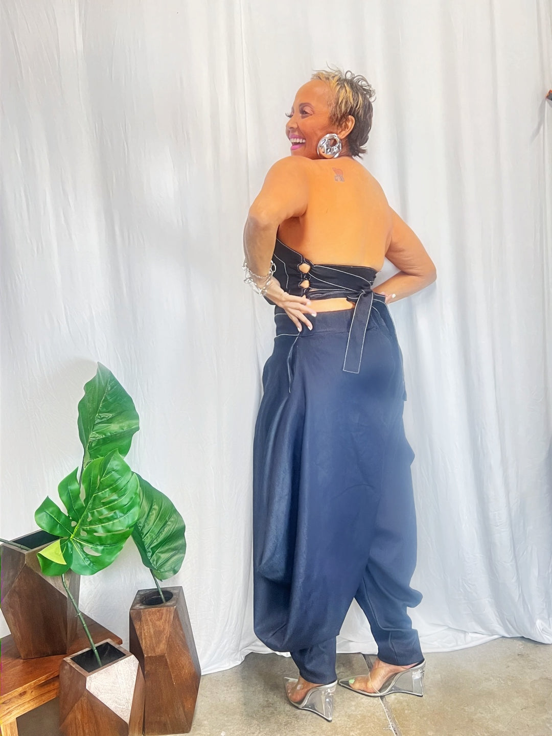 ELIA DENIM JUMPSUIT