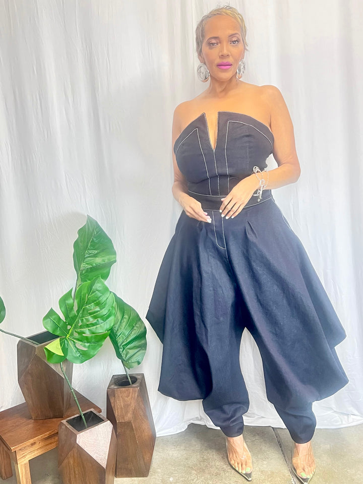 ELIA DENIM JUMPSUIT