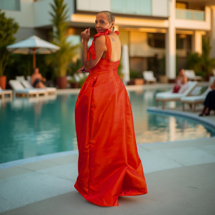 ROCKY ORANGE JUMPSUIT